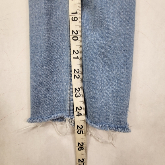 Aeropostale Cheeky Jegging Jeans Women's Sz 8 Blue 5-Pocket Mid Rise Distressed - Picture 8 of 9